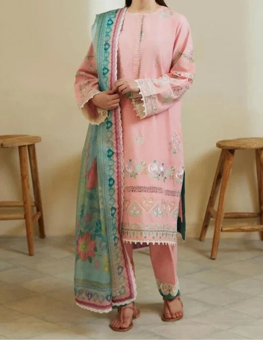 ZARA SHAHJAHAN-ZE-23THREE PIECE